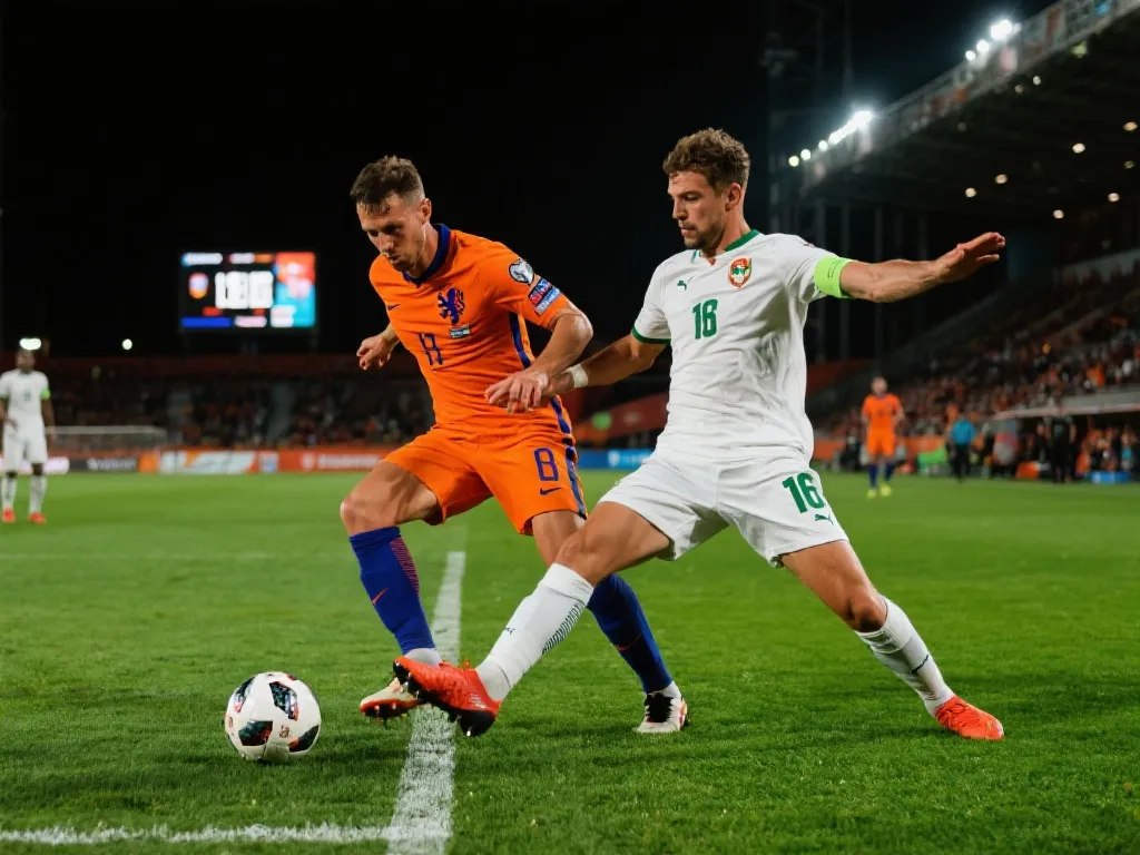 荷兰VS马耳他激战球场