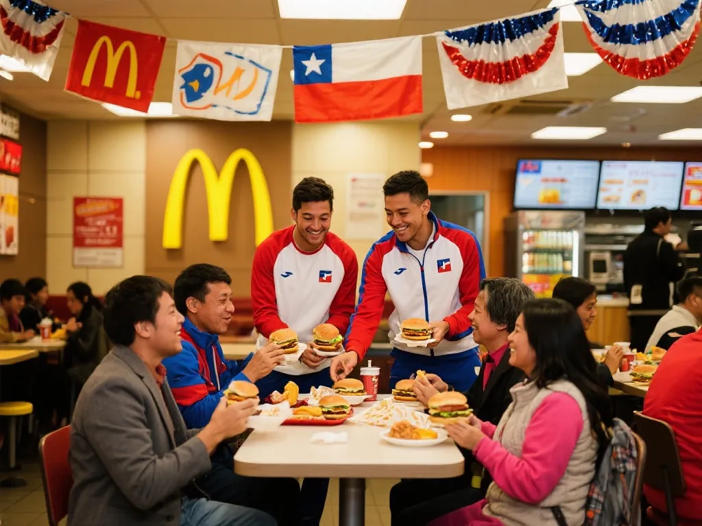 麦当劳的微笑与智利的激情：大阪体育周的奇遇